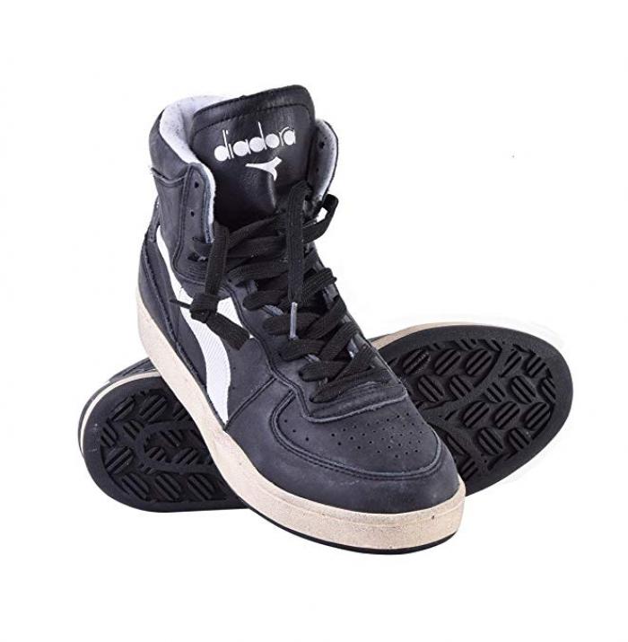diadora heritage mi basket used black